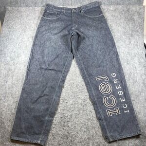 Iceberg IceJeans Mens 40 Blue Relaxed Straight Gilmar Italy